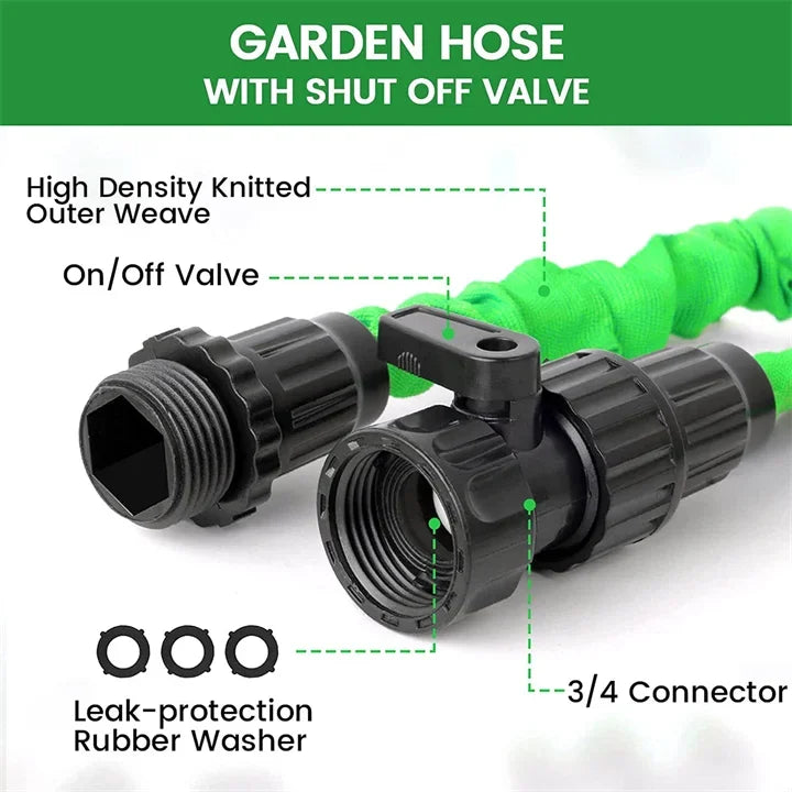 Expandable Hose Pipe With 7 Spray Gun Functions